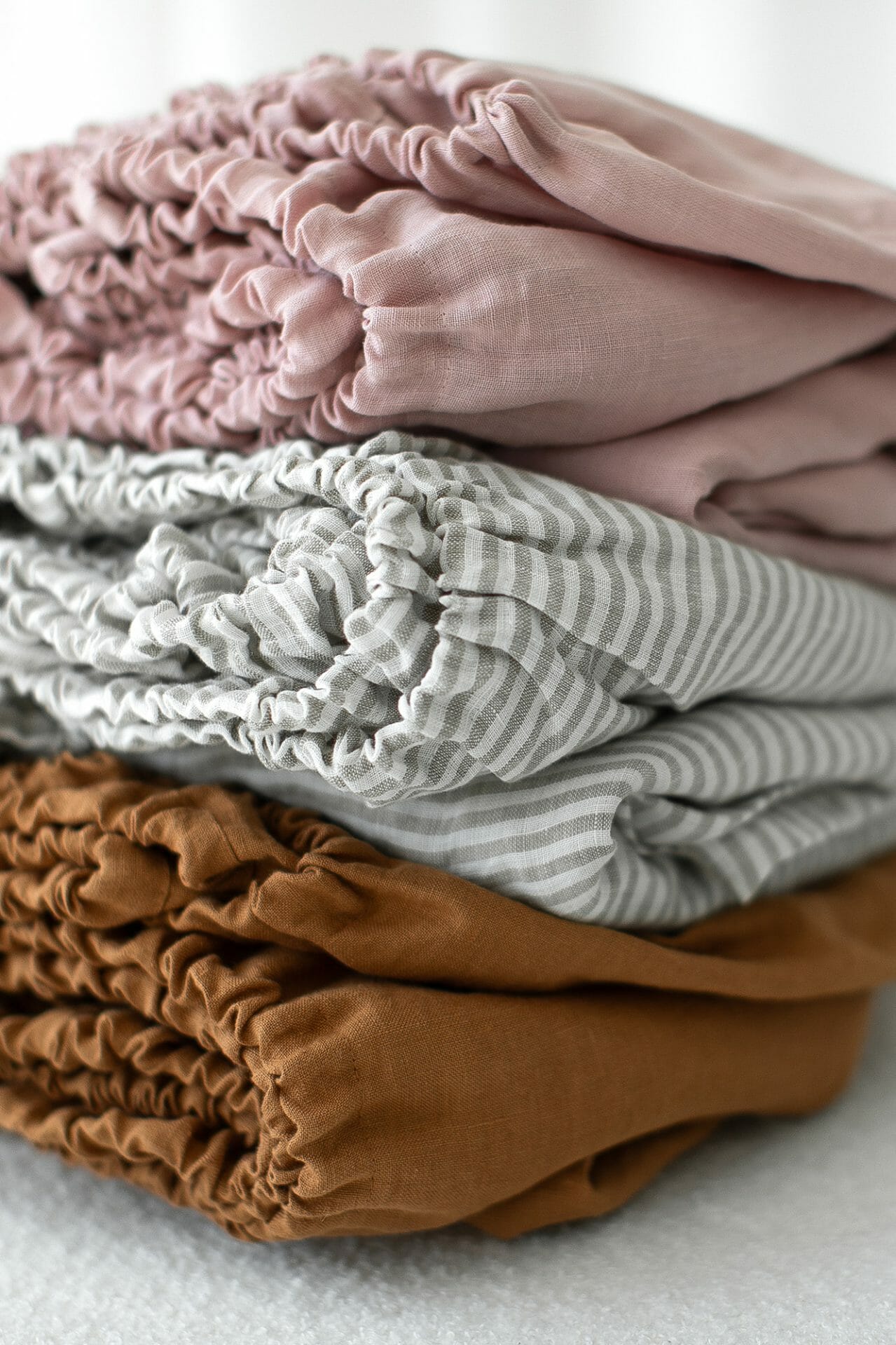 Lininė paklodė su guma - Image 2