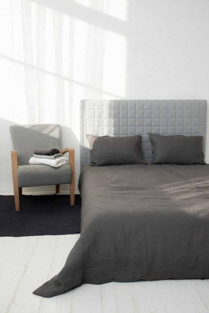 Linen bedding set "Grey" - Image 3