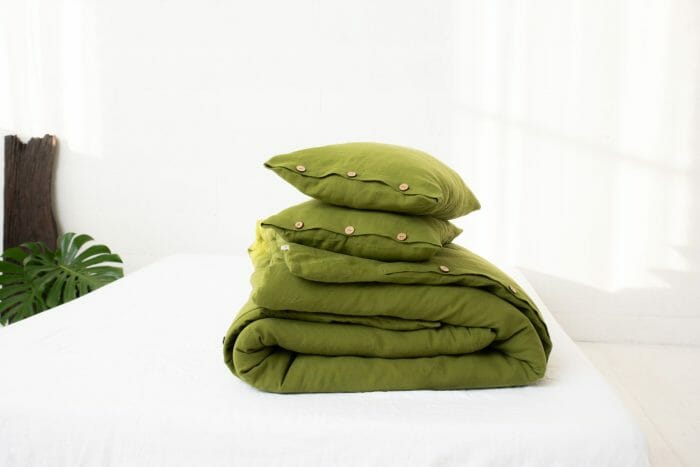 Linen pillow "Forest" - Image 2