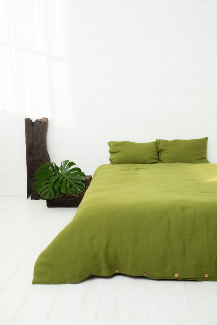 Linen pillow "Forest"