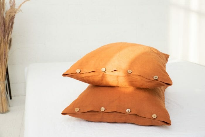 Linen pillow "Cinamom" - Image 6