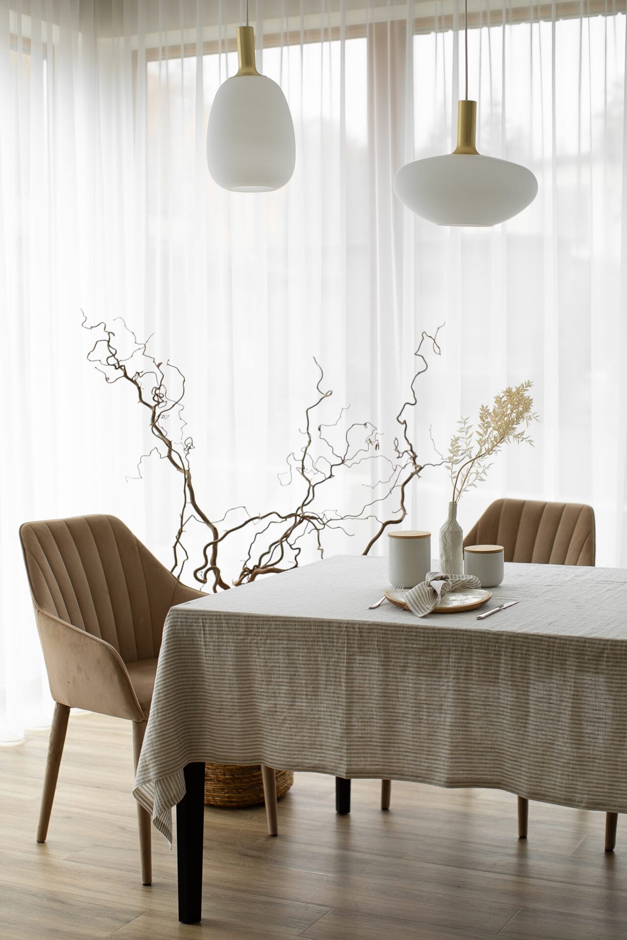 Servetėlės "Natural stripes", 2 vnt. - Image 4