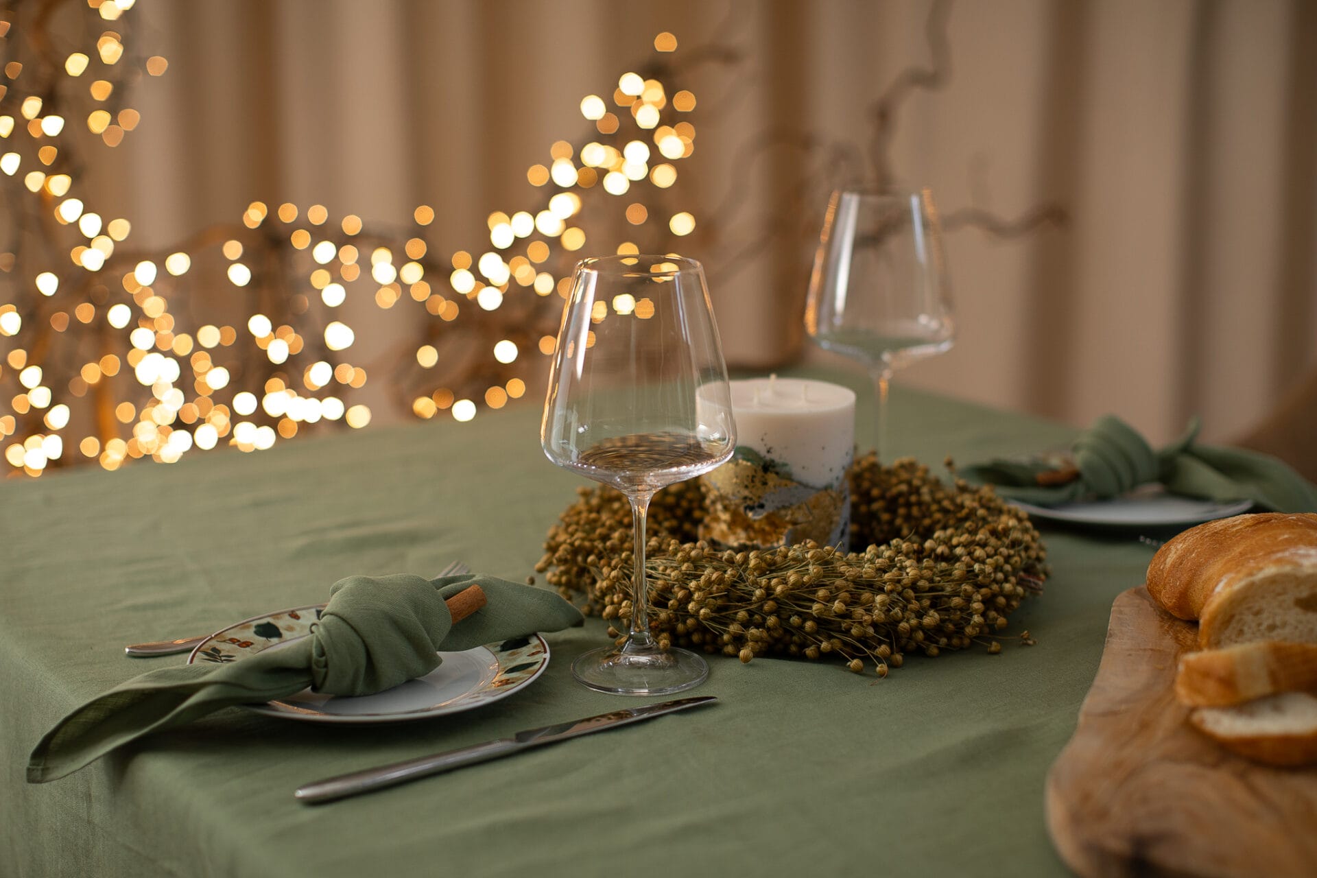 Servetėlės "Soft green", 2 vnt. - Image 4