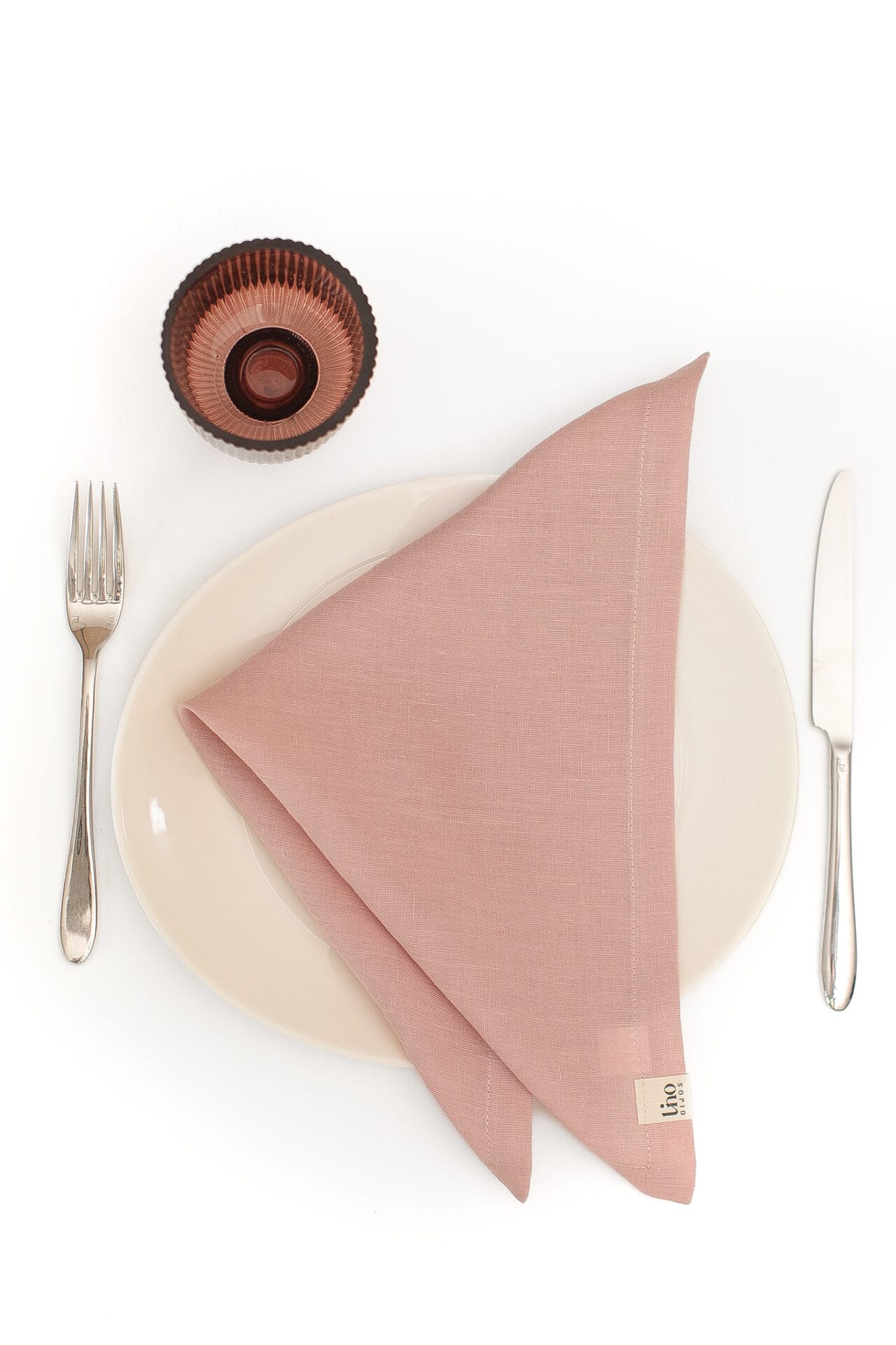 Servetėlės "Dusty pink", 2 vnt.