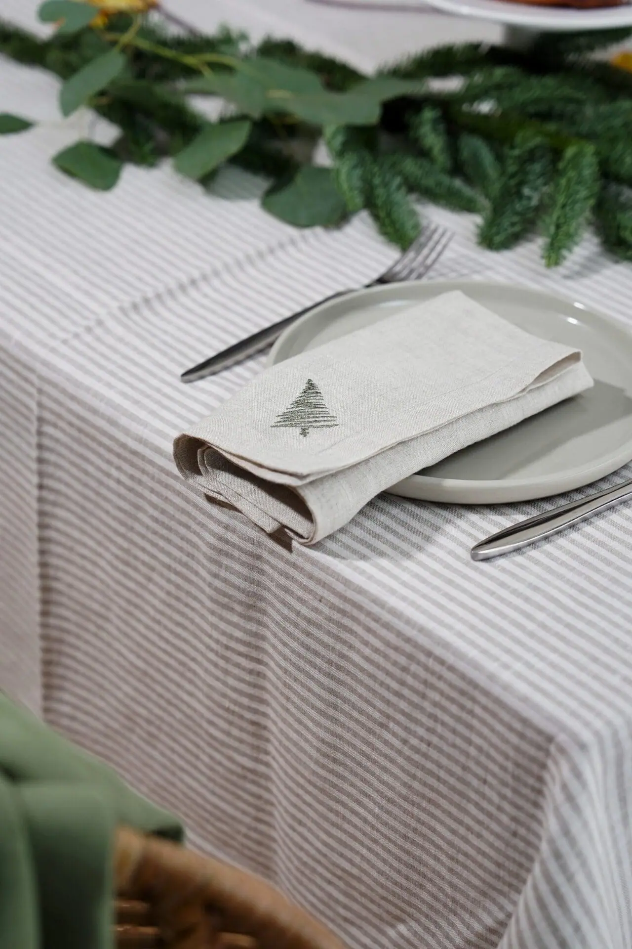 lininės servetėlės